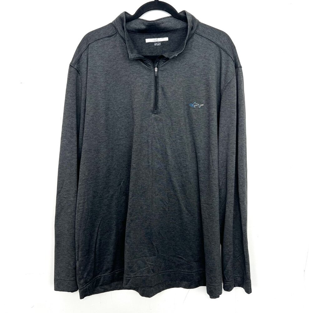 Greg Norman Quarter Zip Pullover Men's‎ Sz XXL Golf Thermal Lined Sweatshirt